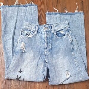 PLAYBOY Light‎ Blue Straight Leg Jeans used good condition.